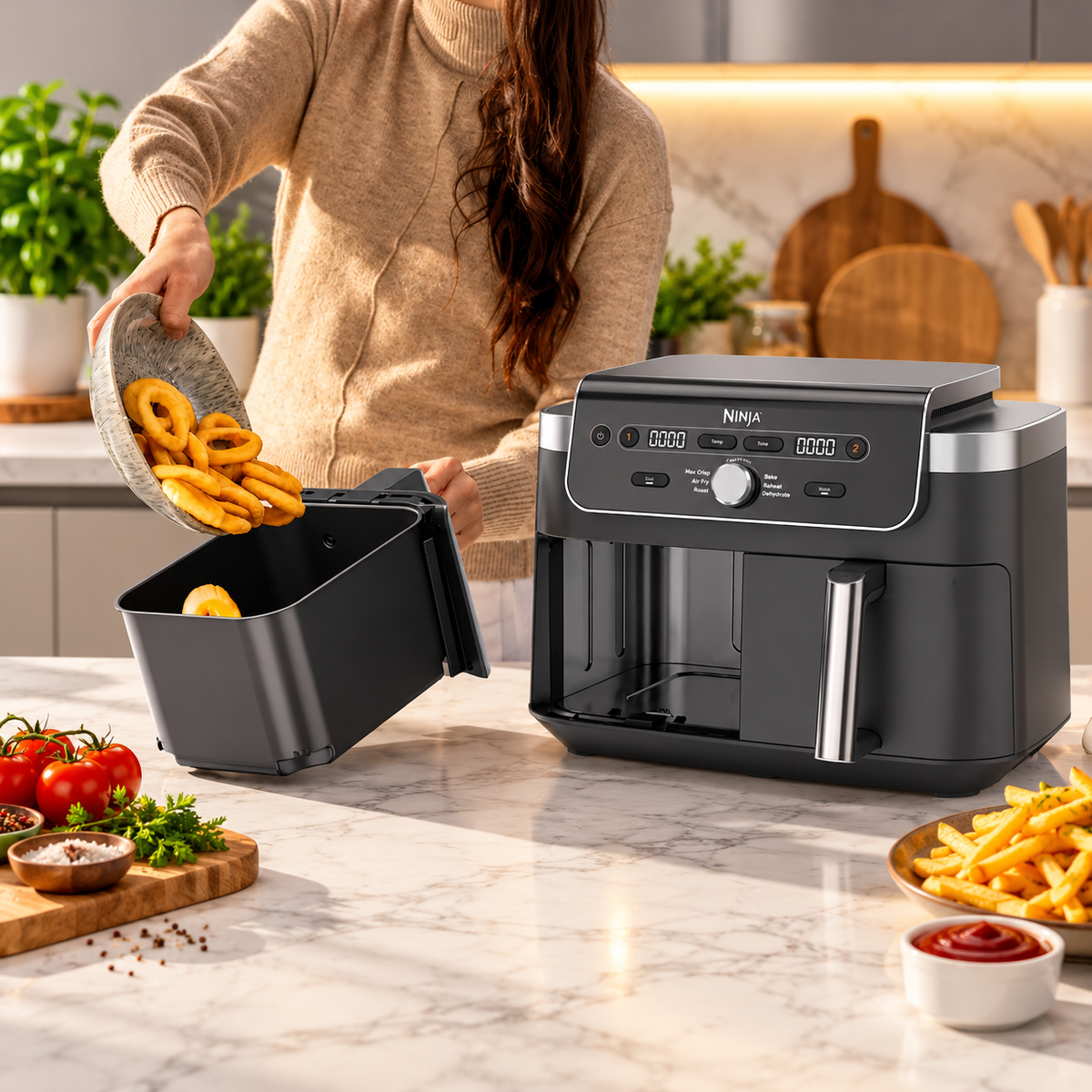 Airfryer Ninja Foodi Max Dualzone 9,5L DZ901EU