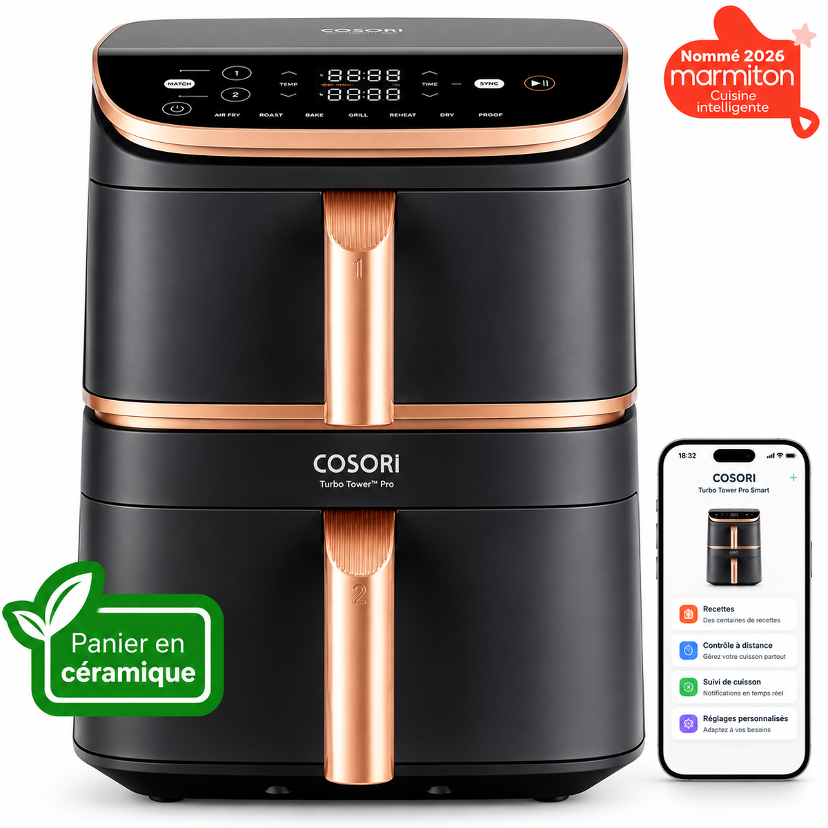 Air fryer Cosori Double Stack 10,8L