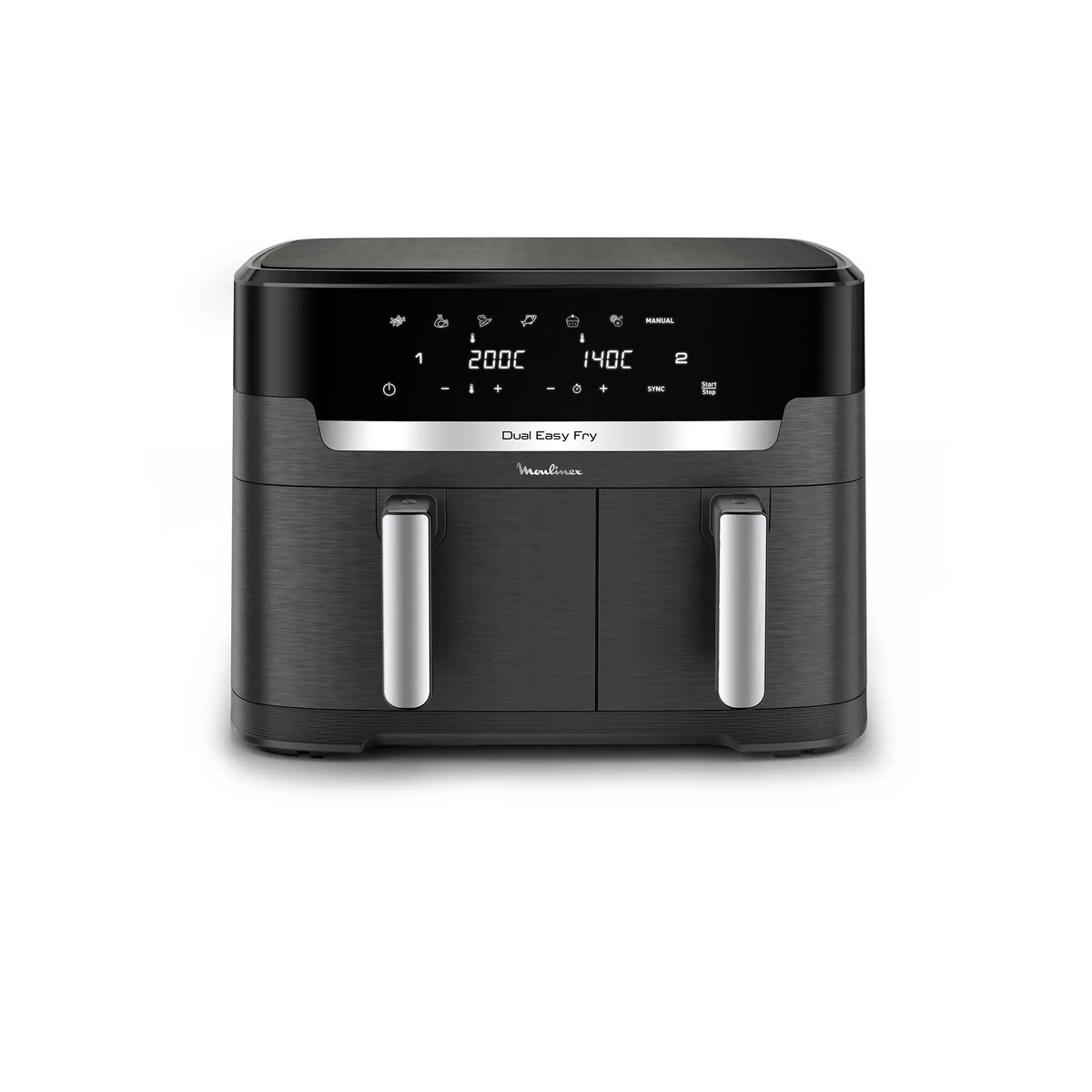 Air fryer Moulinex Easy Fry Dual 11L EZ942HF0, vue 2