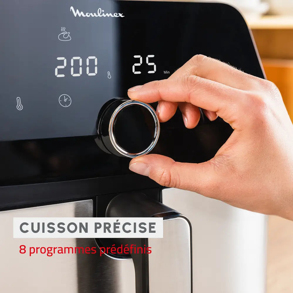 Air fryer Moulinex Easy Fry Mega 7,5L EZ855D20, vue 3