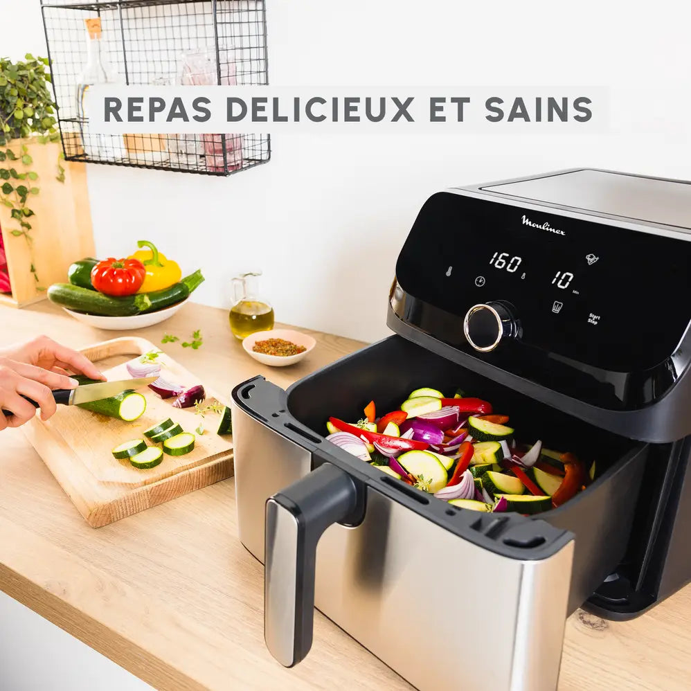 Air fryer Moulinex Easy Fry Mega 7,5L EZ855D20, vue 4