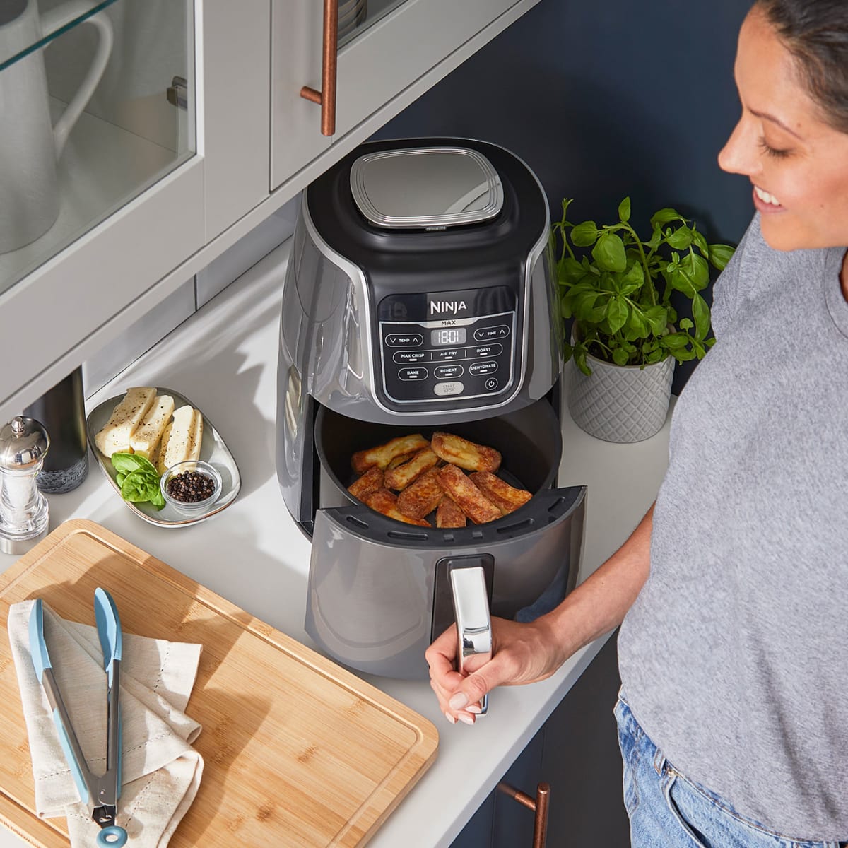Air fryer Ninja Max 5,2L AF160EU, vue 4