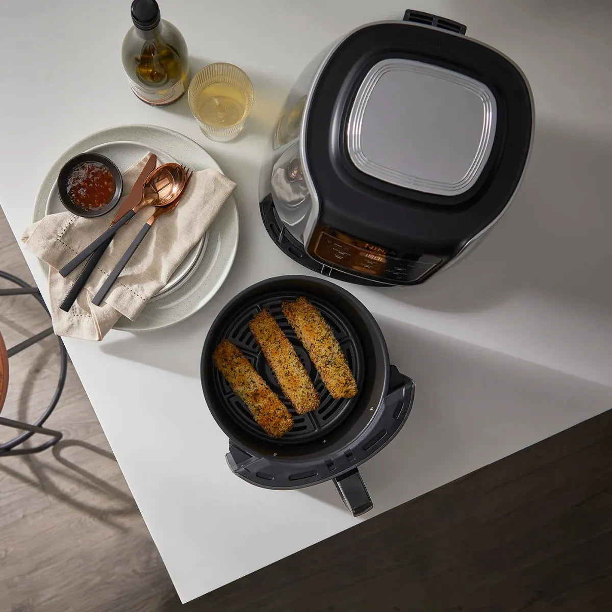 Air fryer Ninja Max 5,2L AF160EU, vue 5