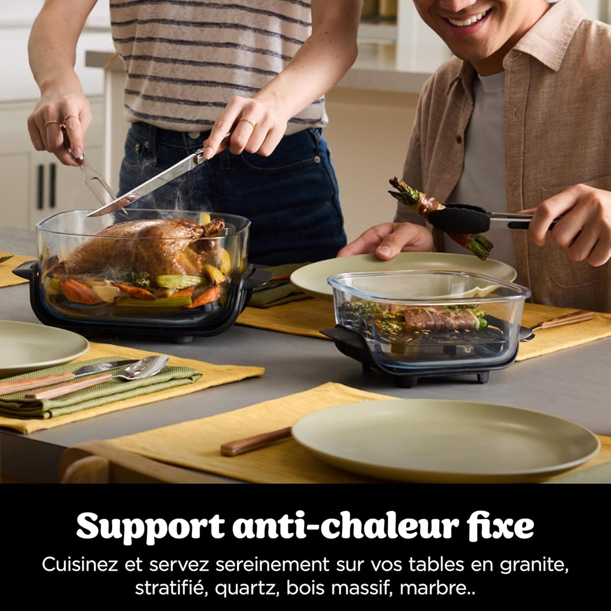 Air fryer portable Ninja CRISPi 4 en 1 FN101EUGY, vue 8