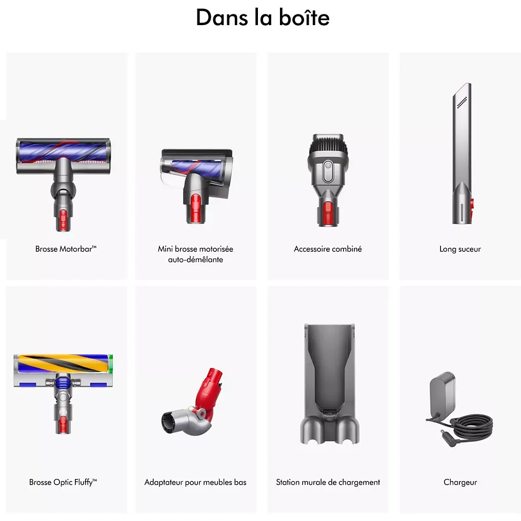 Aspirateur balai Dyson V12 Detect Slim Absolute, vue 12