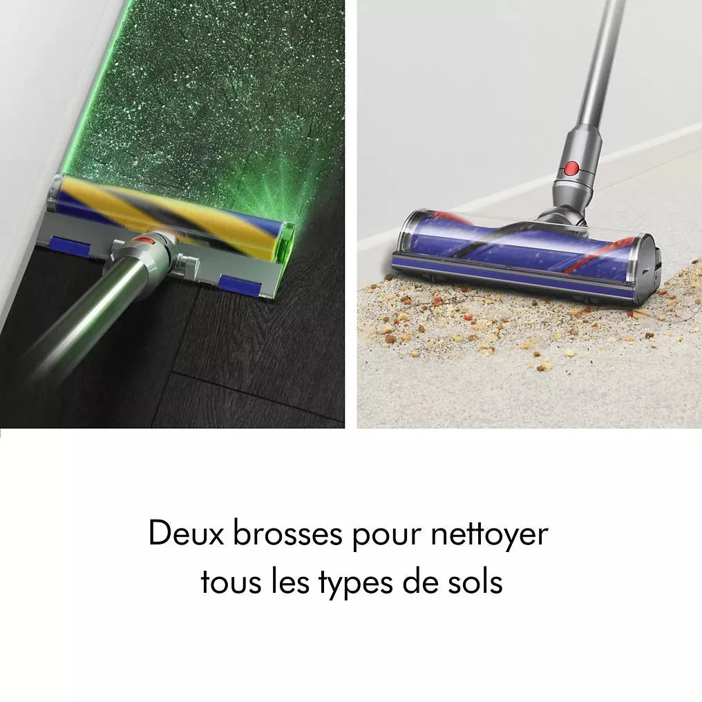 Aspirateur balai Dyson V12 Detect Slim Absolute, vue 4