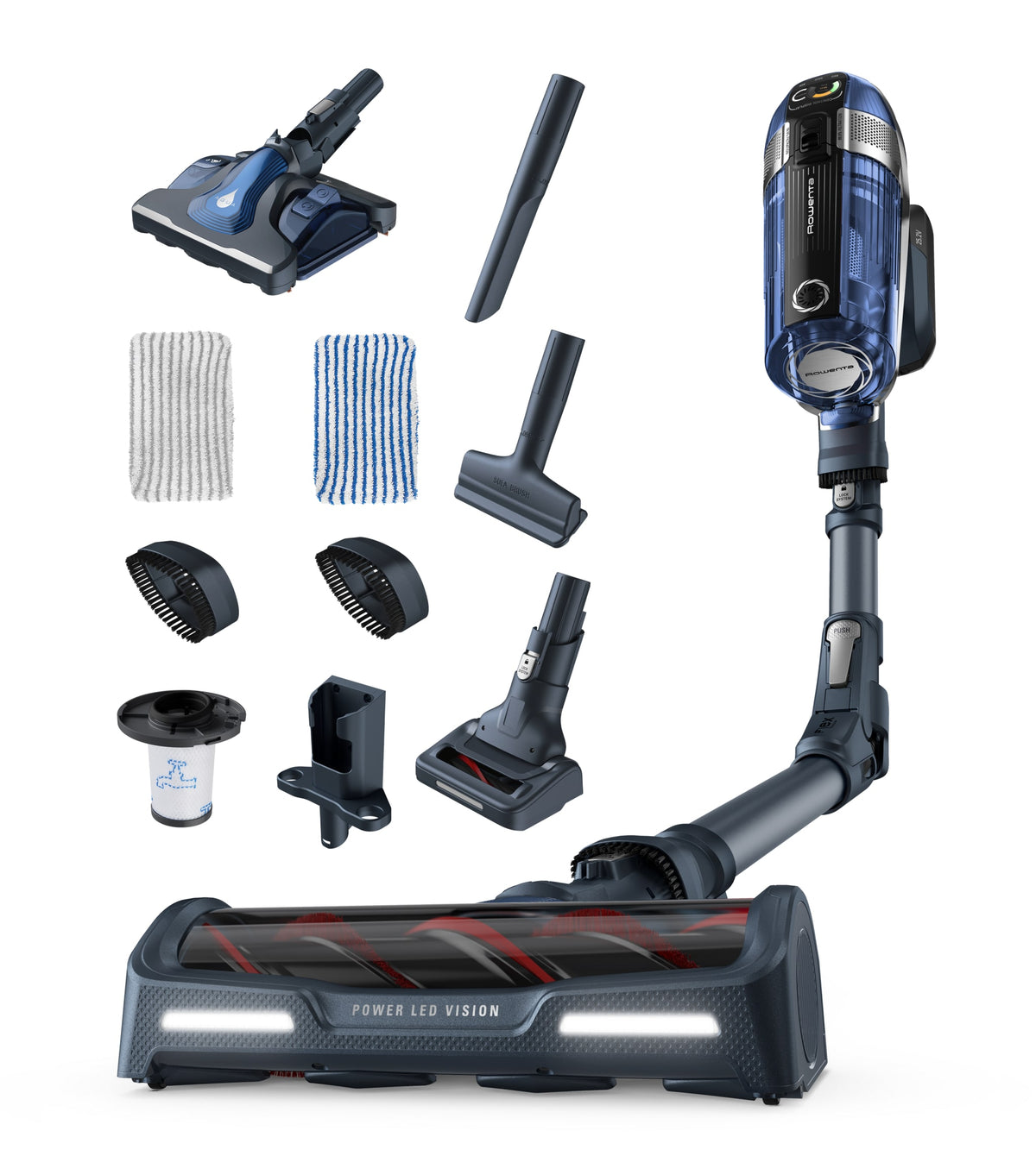Aspirateur balai Rowenta X-Force Flex 11.60 Aqua