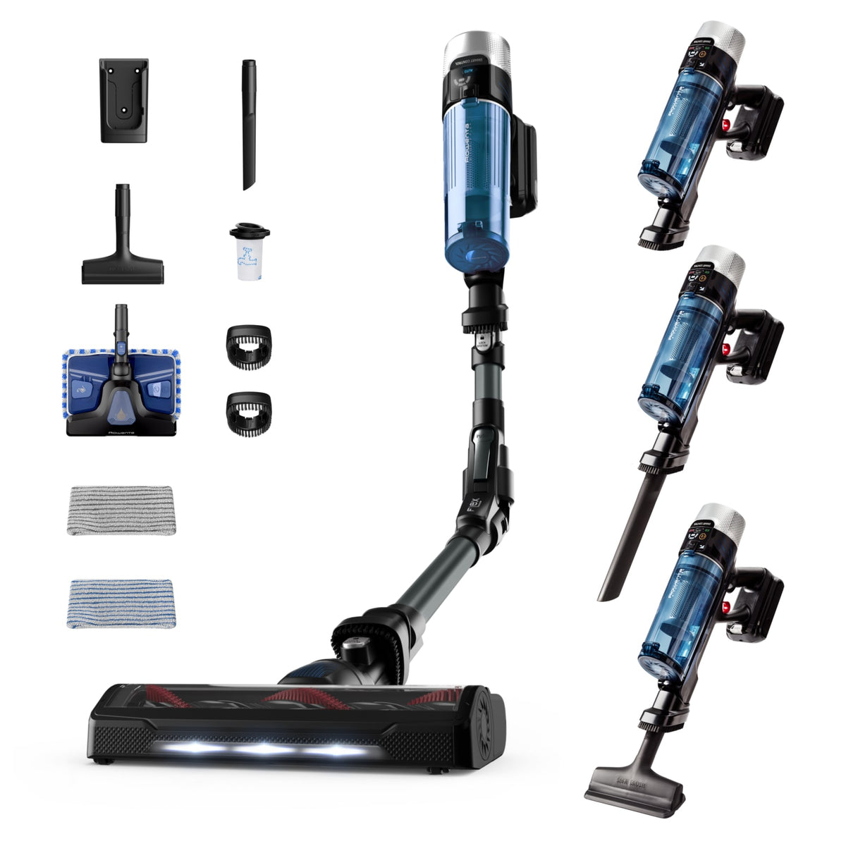 Aspirateur balai Rowenta X-Force Flex 9.60 Aqua