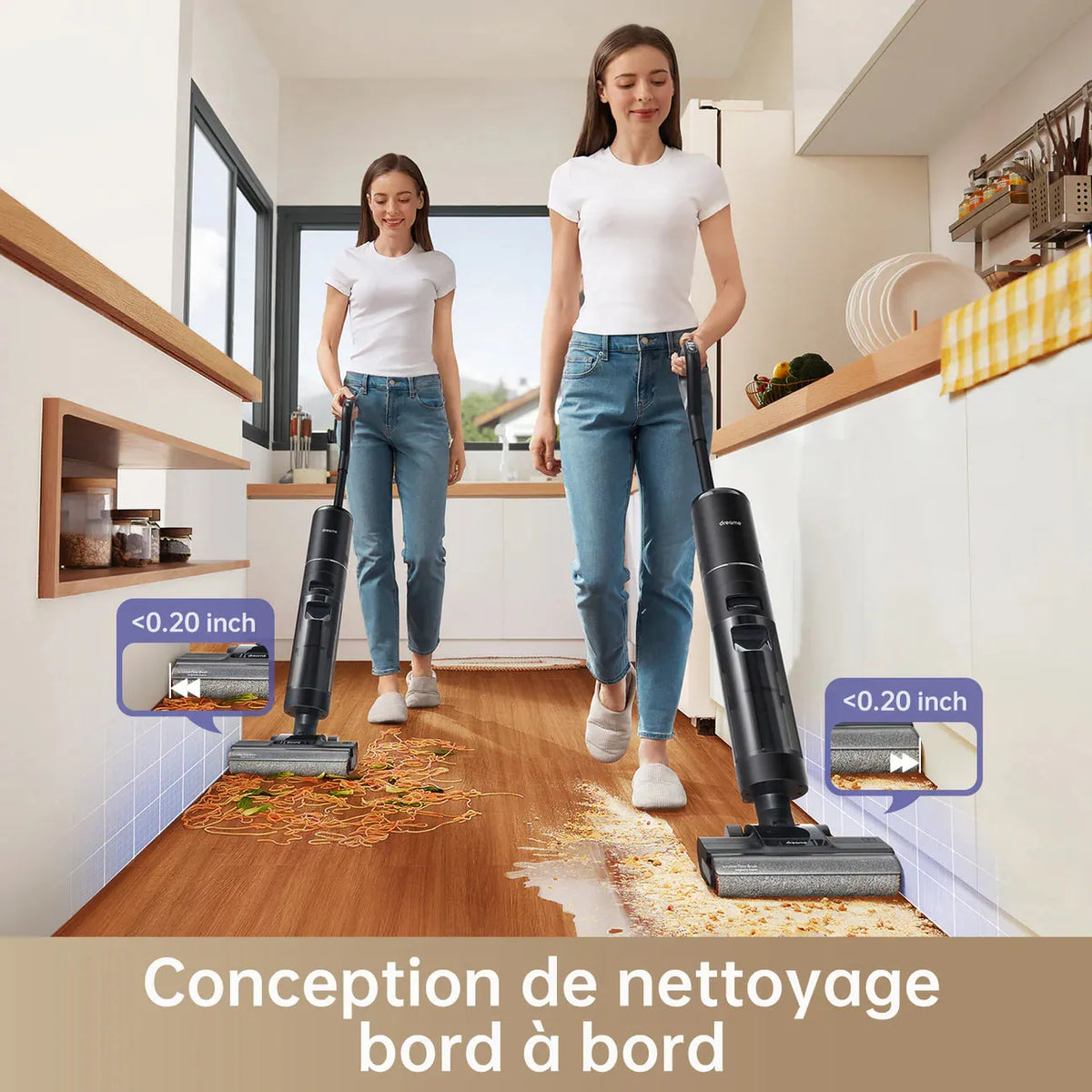 Aspirateur laveur Dreame H12 Pro, vue 4