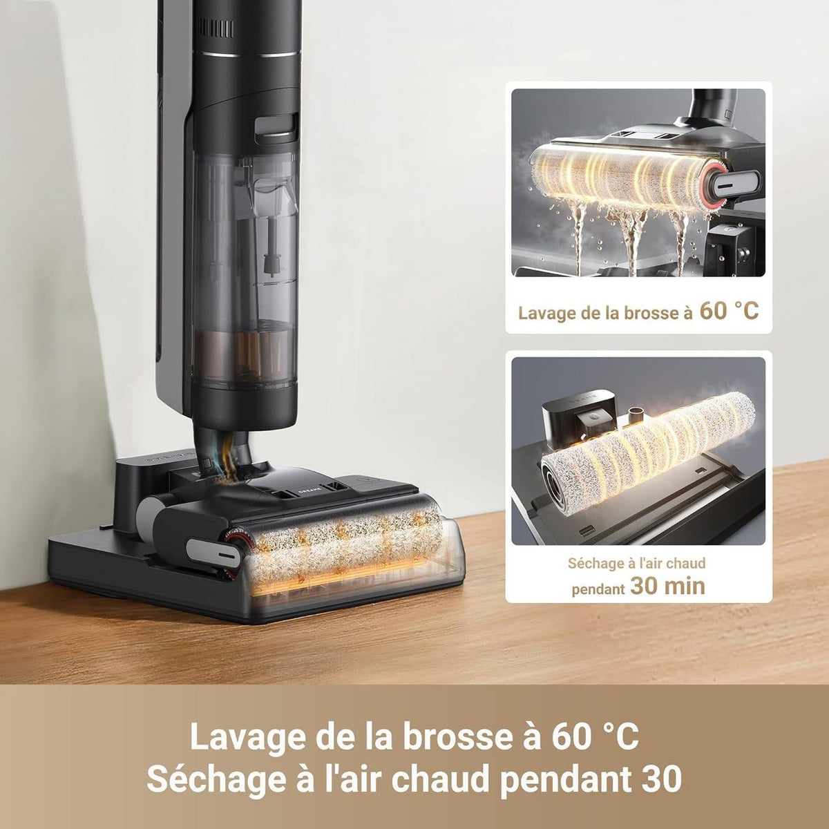 Aspirateur laveur Dreame H12 Pro, vue 7