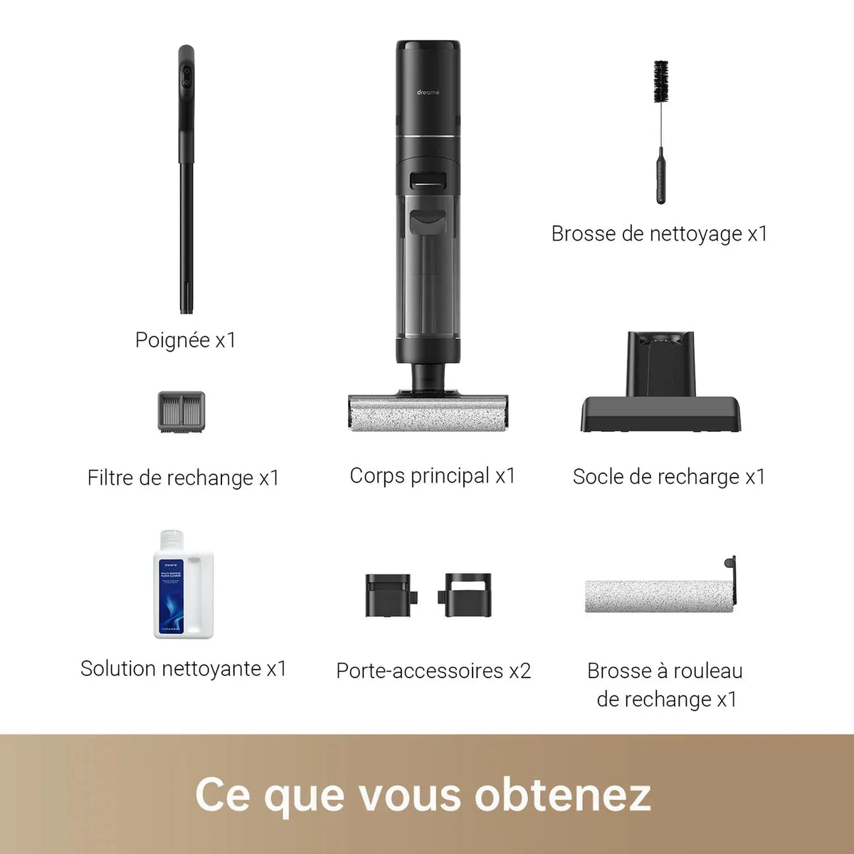 Aspirateur laveur Dreame H12 Pro, vue 8