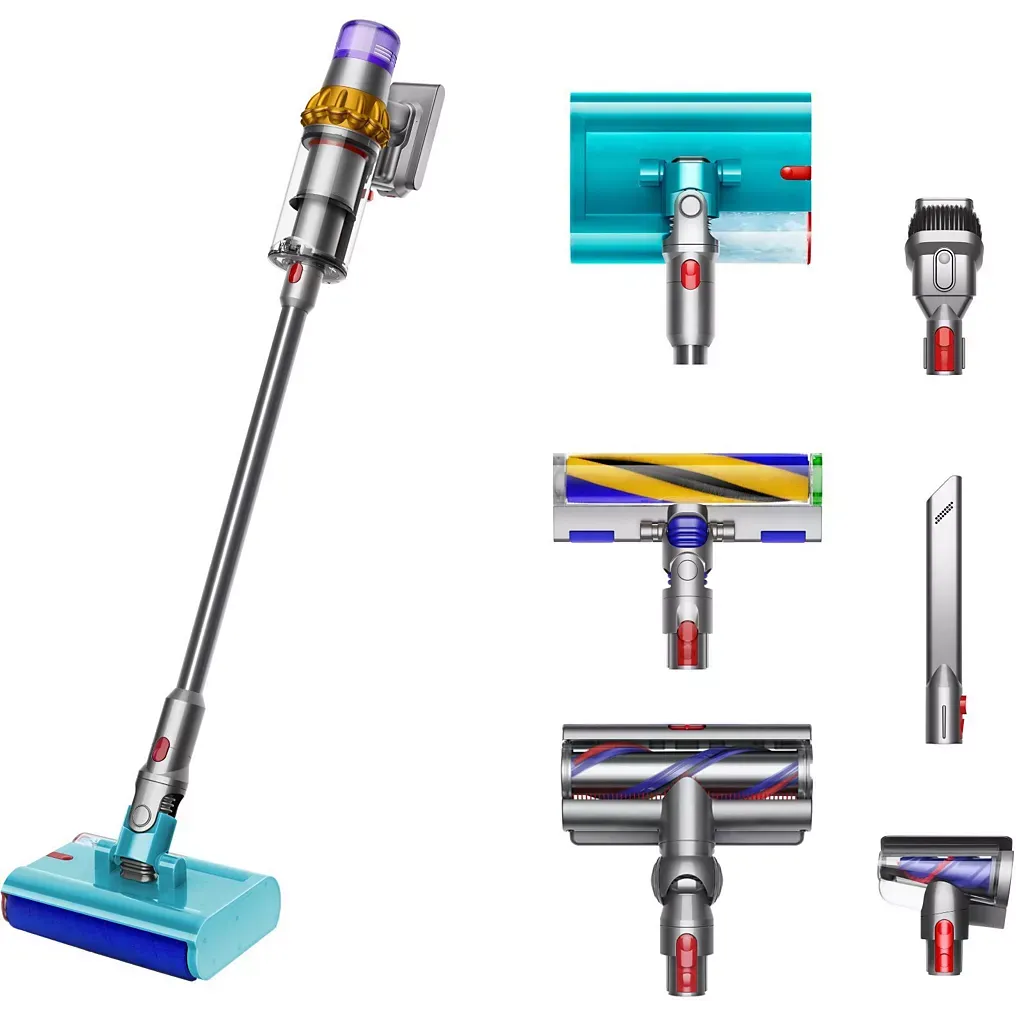 Aspirateur laveur Dyson V15s detect submarine