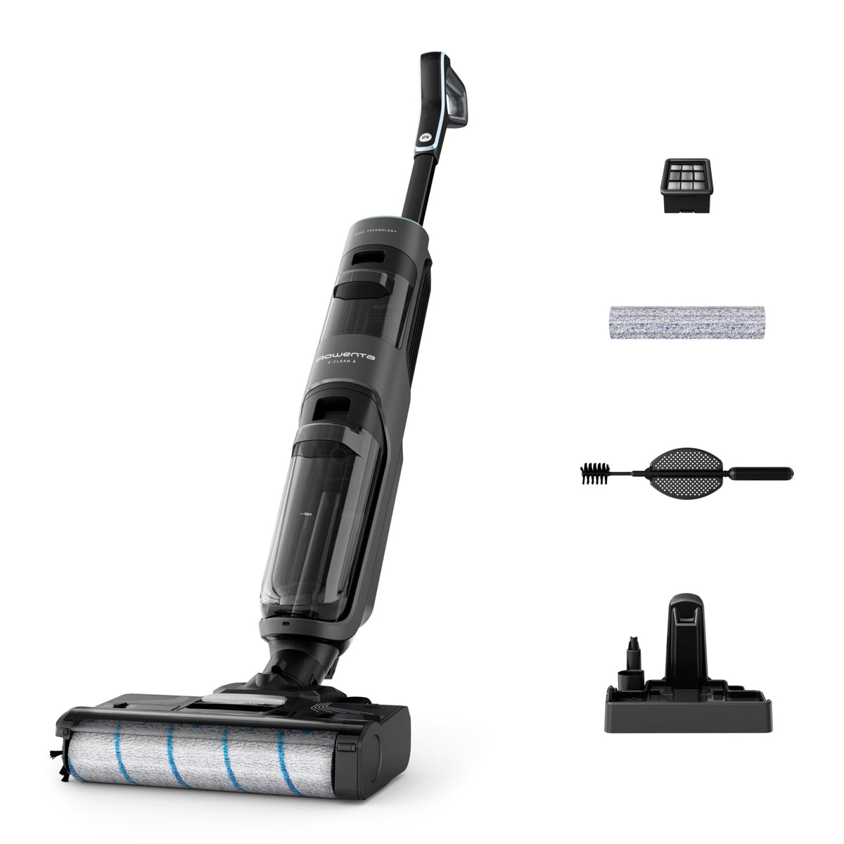Aspirateur laveur sans fil Rowenta X-Clean 4, vue 2