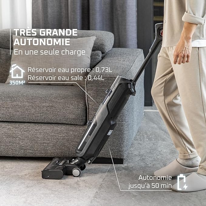 Aspirateur laveur sans fil Rowenta X-Clean 4, vue 4