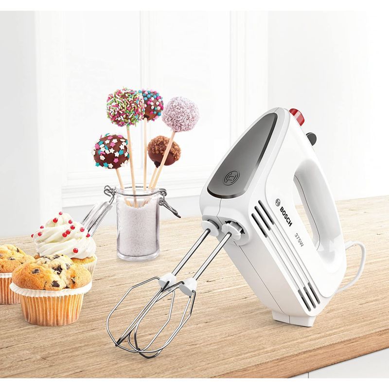 Batteur Bosch CleverMixx 375W blanc MFQ22100, vue 2