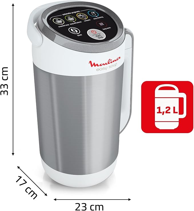 Blender chauffant Moulinex Easy Soup LM841110, vue 7