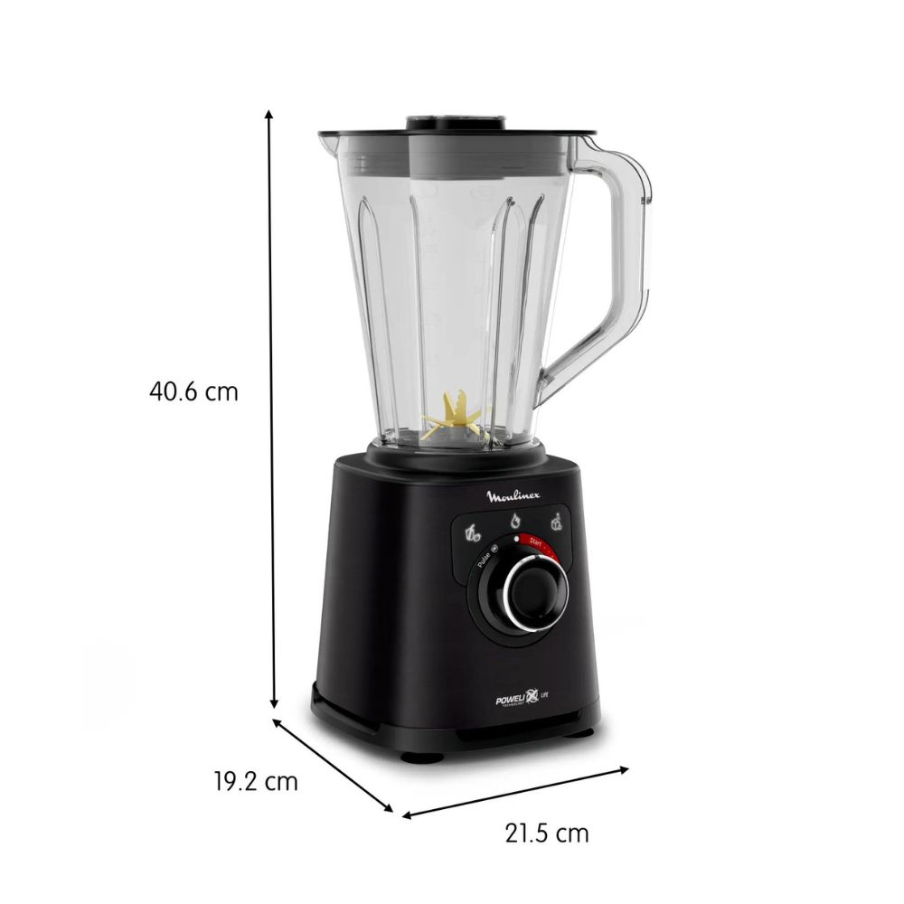 Blender Moulinex Perfectmix+ 1200W LM88A810, vue 2
