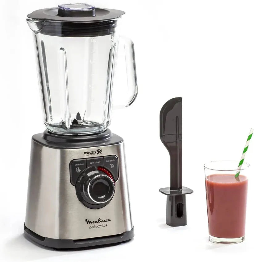 Blender Moulinex Perfectmix+ LM811D10 1200W bol verre – Noir I Argenté