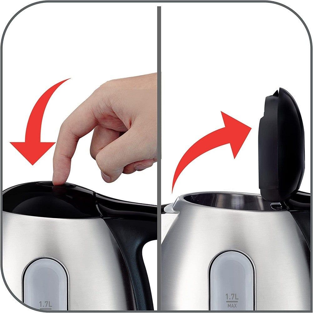 Bouilloire électrique Tefal Express 1,7L KI230D10, vue 3