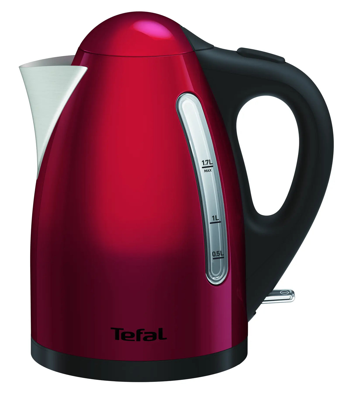 Bouilloire Tefal inox rouge KI110511