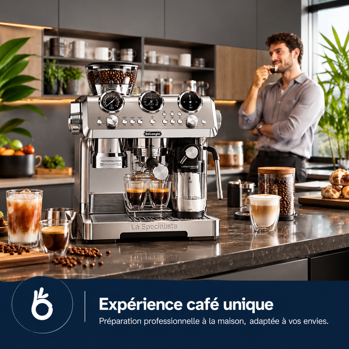 Machine à café De'Longhi La Specialista Maestro