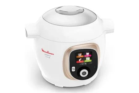 Robot cuiseur MOULINEX MULTICUISEUR INTELLIGENT 6L 1600W BLANC/ARGENT CE86DA10