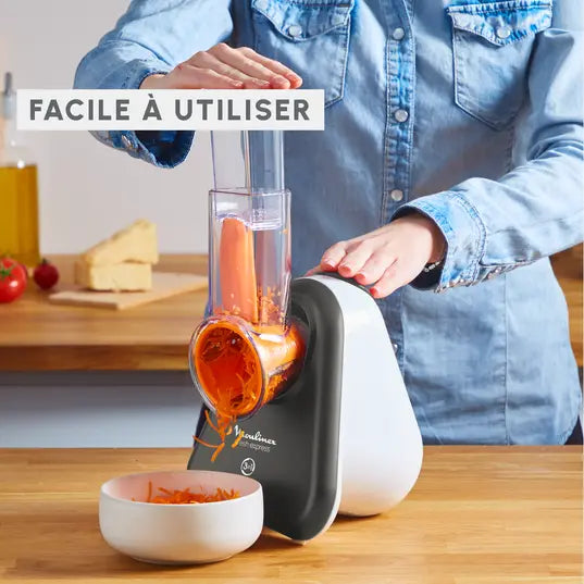 Découpe-légumes Moulinex Fresh Express 3 en 1 DJ753B10, vue 3