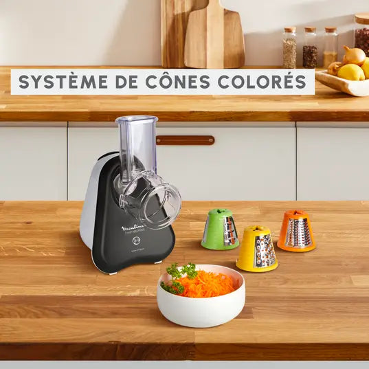 Découpe-légumes Moulinex Fresh Express 3 en 1 DJ753B10, vue 5