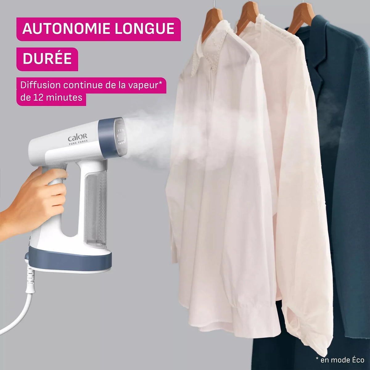 Défroisseur Calor Pure Force 2 en 1 DT8722C0, vue 3
