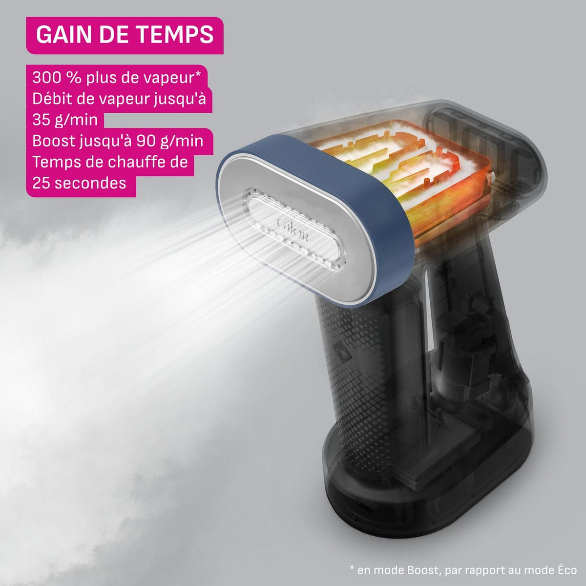 Défroisseur Calor Pure Force 2 en 1 DT8722C0, vue 6