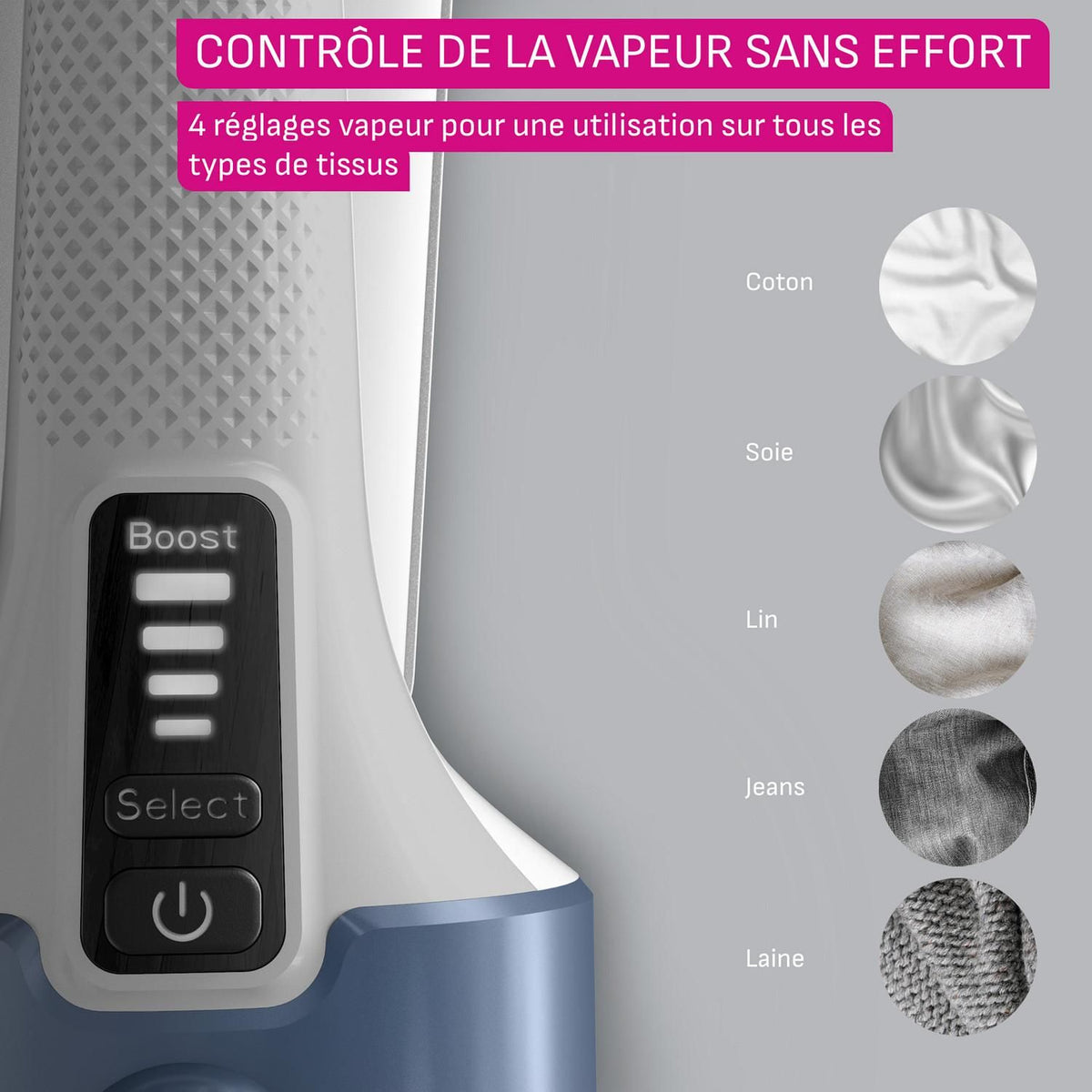 Défroisseur Calor Pure Force 2 en 1 DT8722C0, vue 7