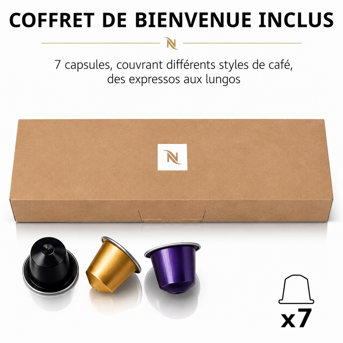 Cafetière Nespresso De'Longhi Gran Lattissima EN650B