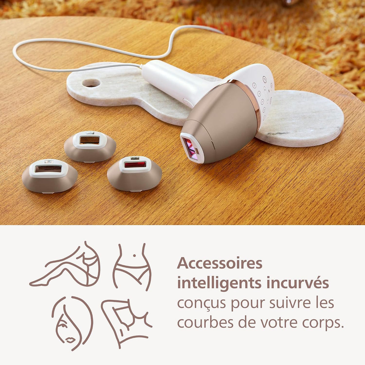 Épilateur à lumière pulsée Philips Lumea série 8000, vue 6