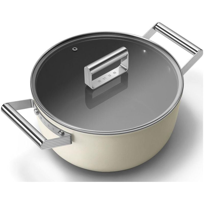 Faitout Smeg CSF2412 24 cm avec couvercle