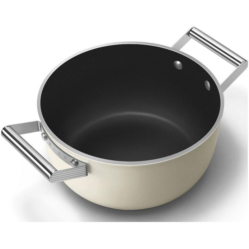 Faitout Smeg CSF2412 24 cm avec couvercle