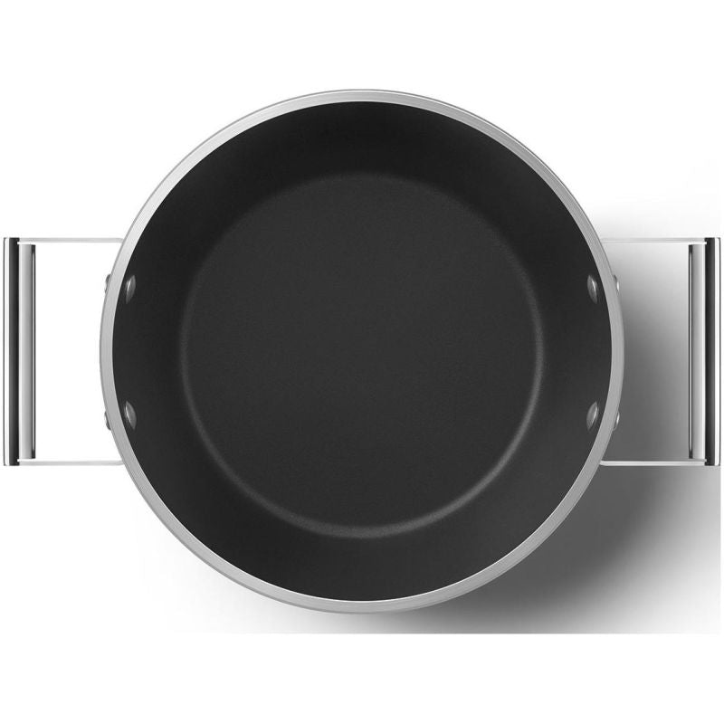 Faitout Smeg CSF2412 24 cm avec couvercle