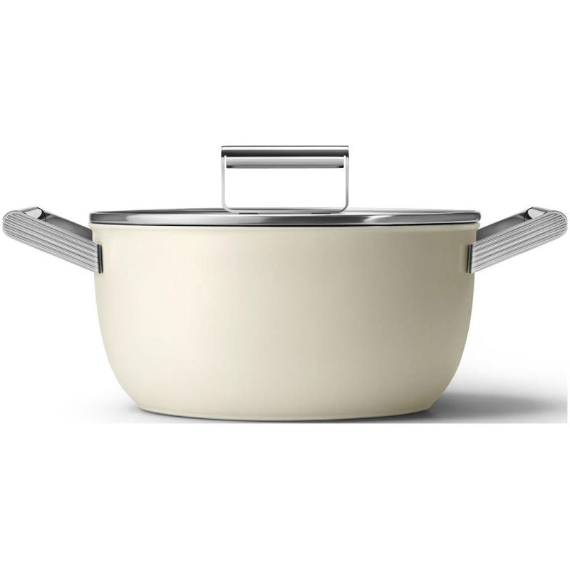 Faitout Smeg CSF2412 24 cm avec couvercle