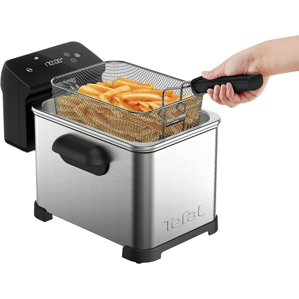 Friteuse Tefal Family Pro Digital 4L FR507D10, vue 3