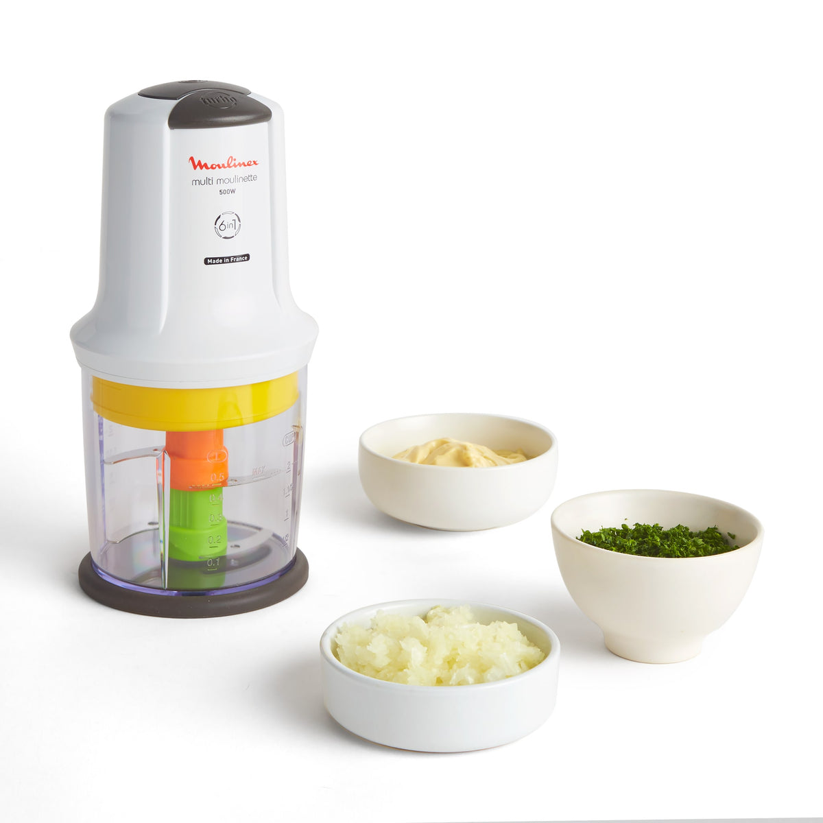 Hachoir Moulinex Multi Moulinette 6 en 1 AT723110, vue 2