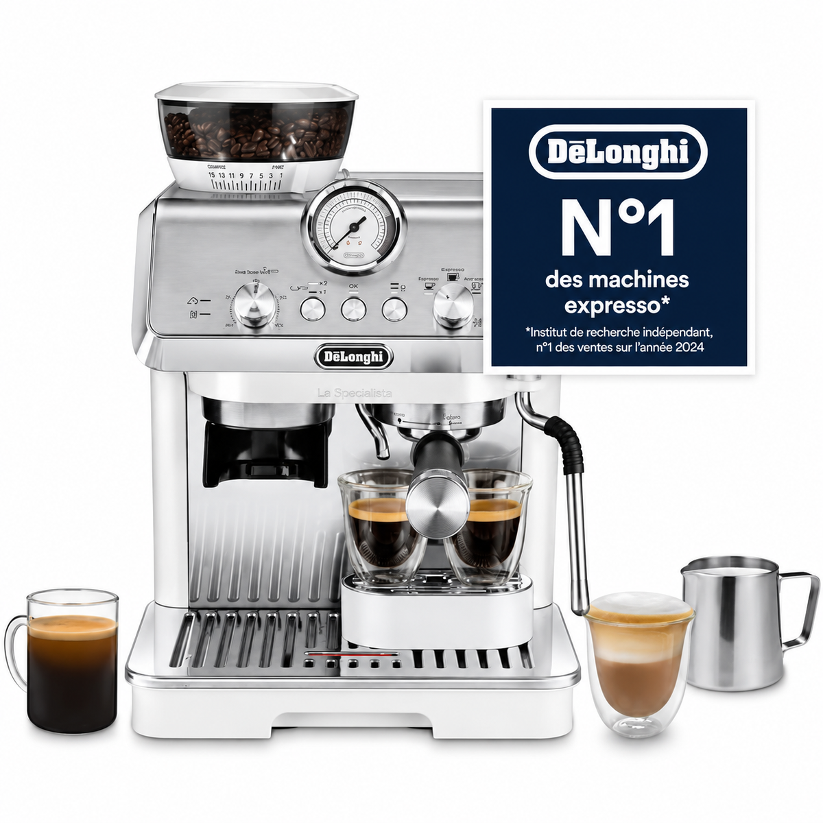 Machine à expresso De'Longhi La Specialista Arte EC9155.W