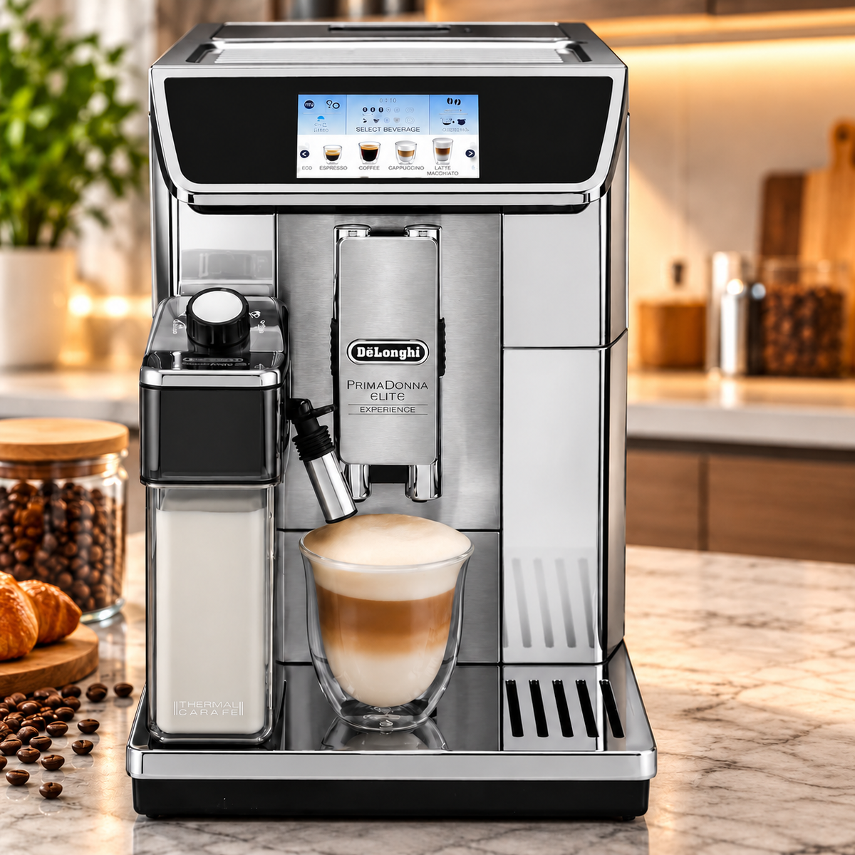 Machine à café De'Longhi PrimaDonna Elite ECAM650.75.MS