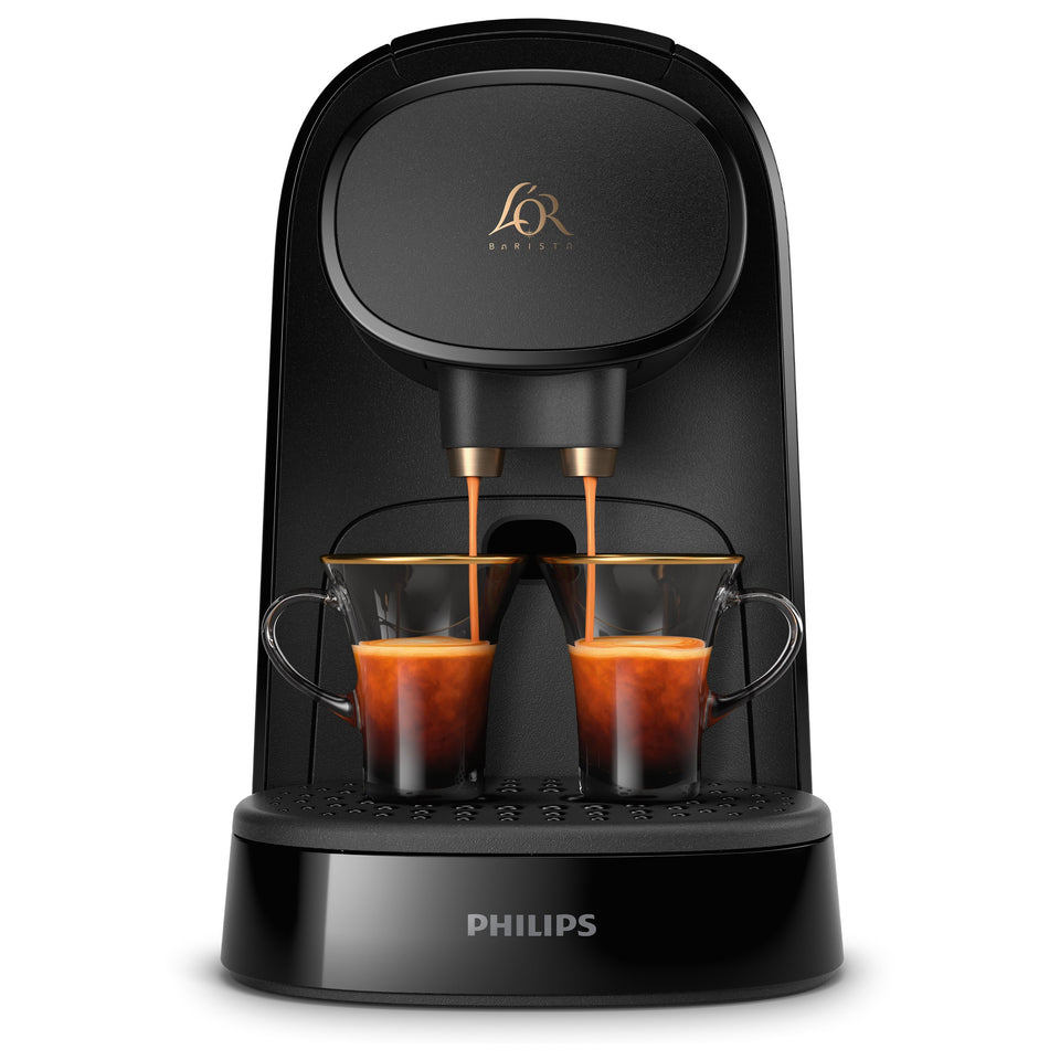 Machine à café à capsules L'OR Barista Philips LM8012 noire, 19 bars