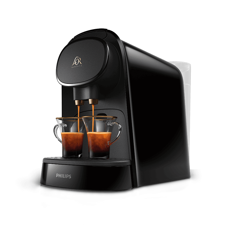 Machines à café L’OR Barista Noir 19BAR + 50 CAPSULES Cadeau