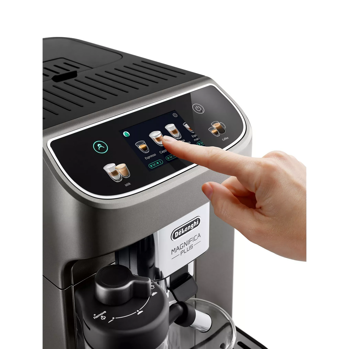 Machine à café De'Longhi Magnifica Plus FEB3270.TB, vue 3