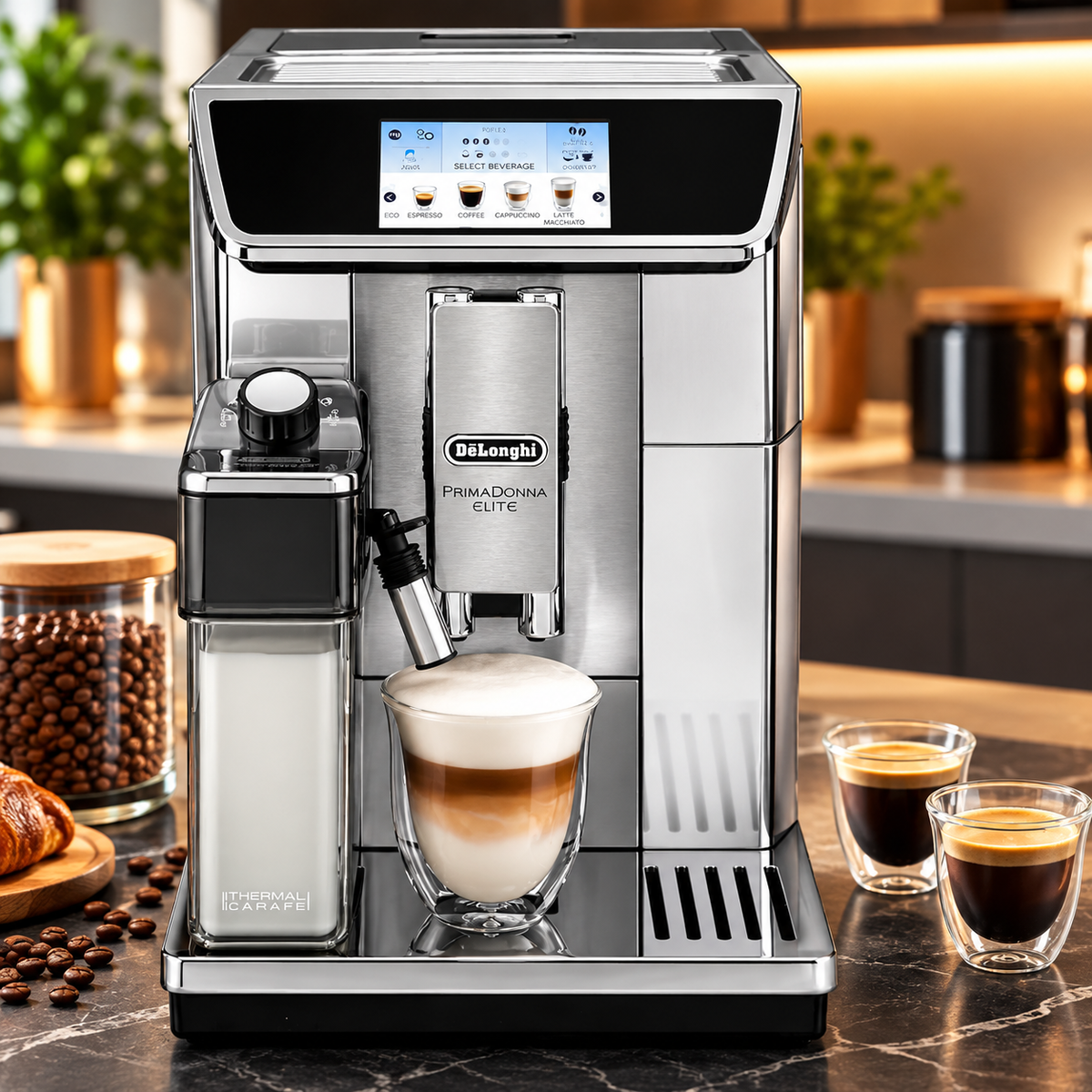 Machine à café De'Longhi PrimaDonna Elite ECAM650.75.MS