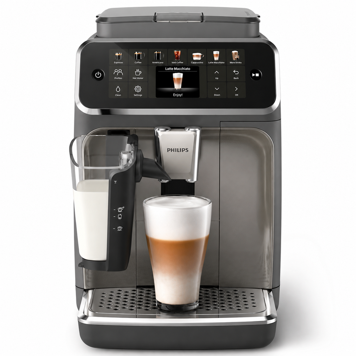 Machine à café Philips Série 4400, 12 boissons
