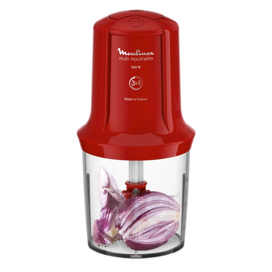 Mini hachoir Moulinex 3 en 1 AT714G32