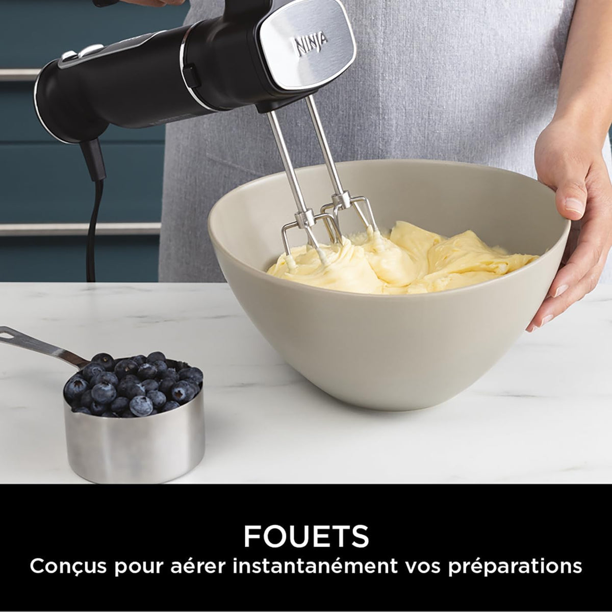 Mixeur plongeant Ninja Foodi 3 en 1 CI100EU, vue 5