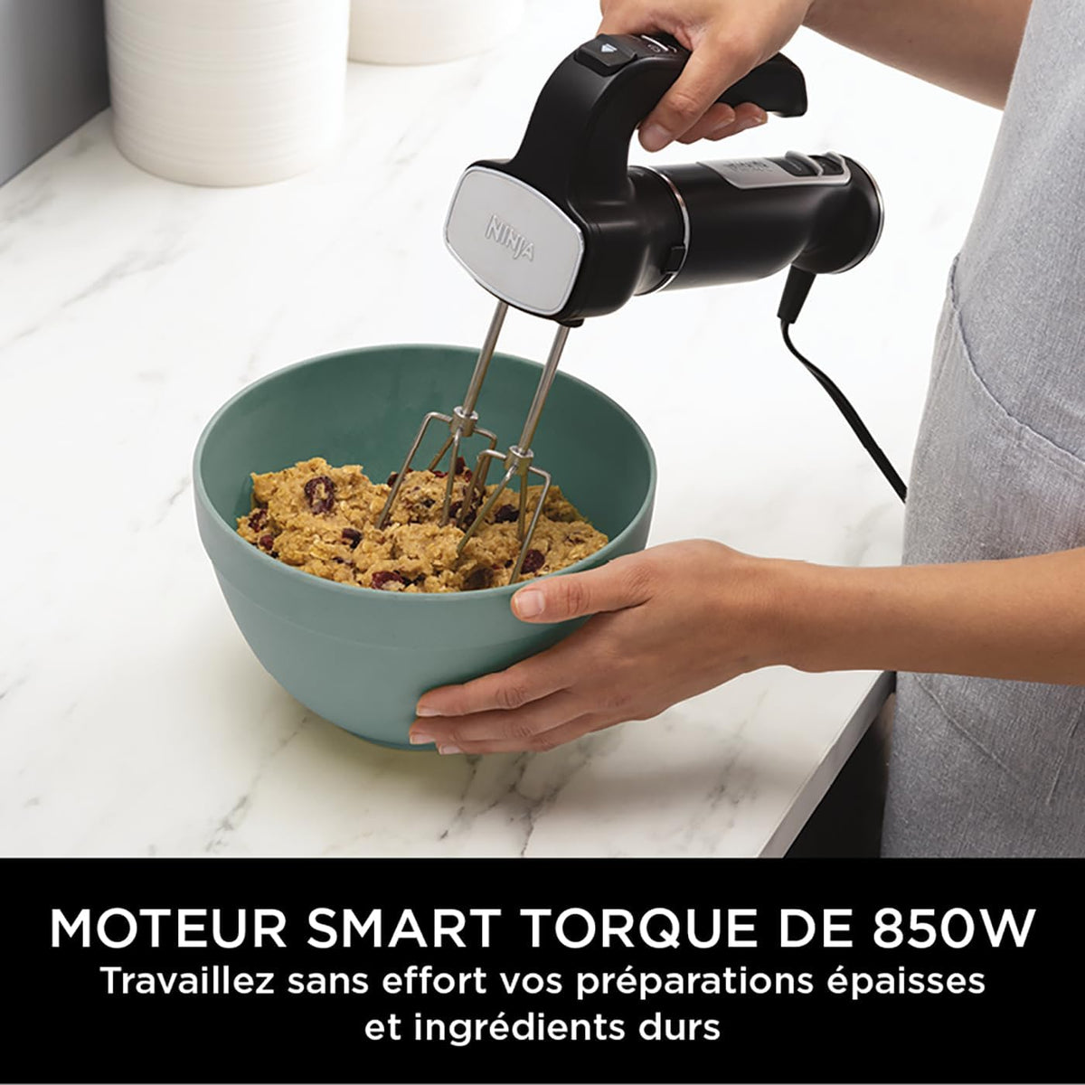 Mixeur plongeant Ninja Foodi 3 en 1 CI100EU, vue 9