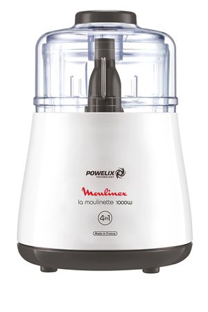 Hachoir MOULINEX LA MOULINETTE 4 EN 1 PUISSANT 1000 W, FACILE À UTILISER, DURABLE DPA110